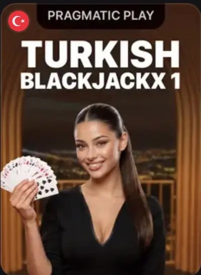 Tarafbet Turkish Blackjack X1 Pragmatic Play oyun görseli